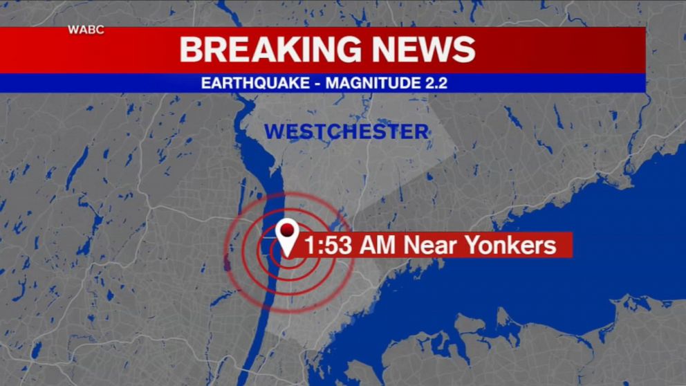 Nyc earthquake roosevelt island