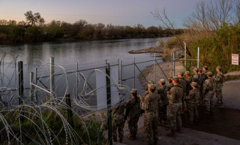 Texas border camp national guard