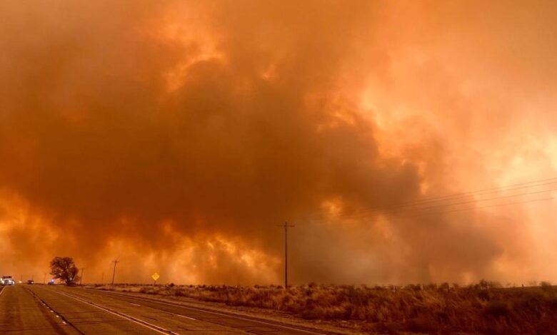 Texas wildfires panhandle smokehouse creek