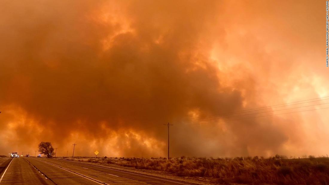 Texas wildfires panhandle smokehouse creek