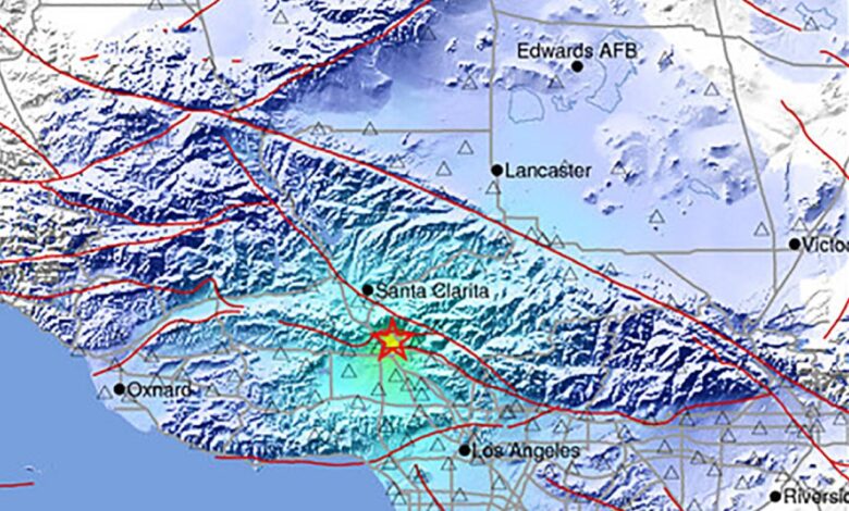 Earthquake aftershock