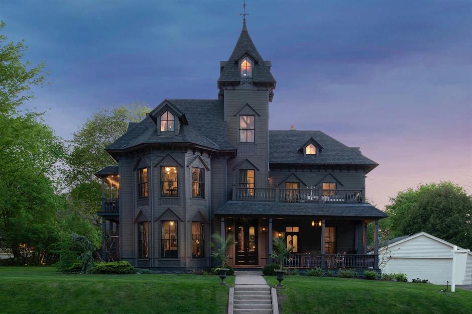 Gothic victorian house australia