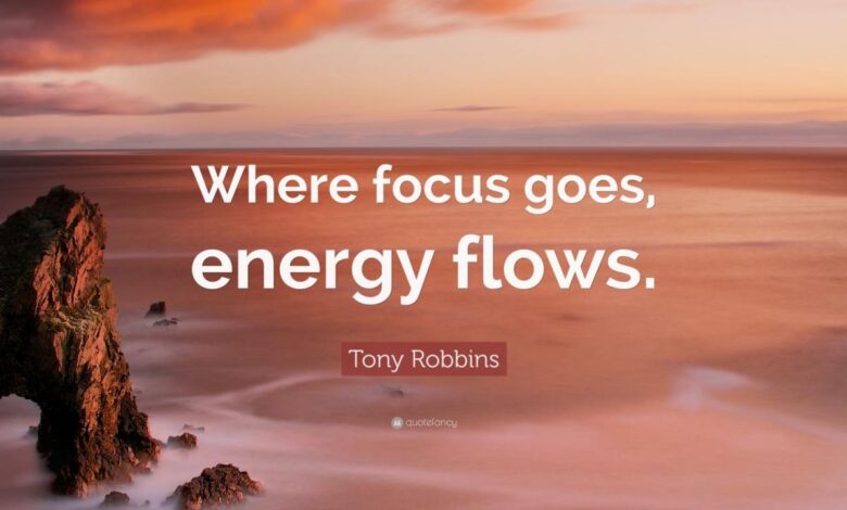 Energy challenge flow focus