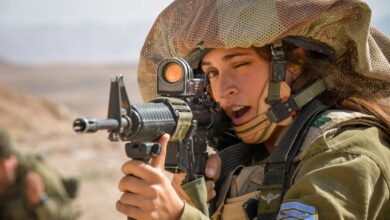 Israel gaza women soldiers