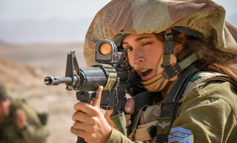 Israel gaza women soldiers