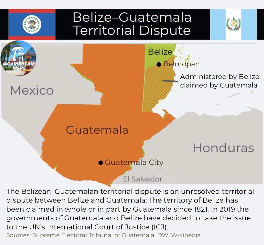 Dispute guatemalan belizean mapporn Dispute guatemalan belizean mapporn