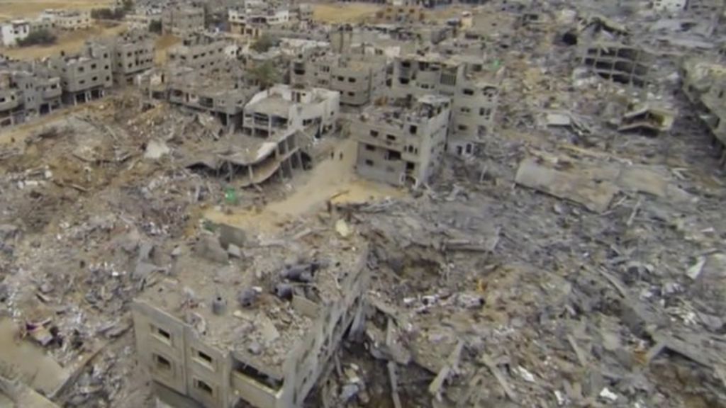 Israel gaza war demolish