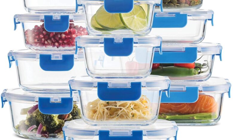 Meal prep containers tools