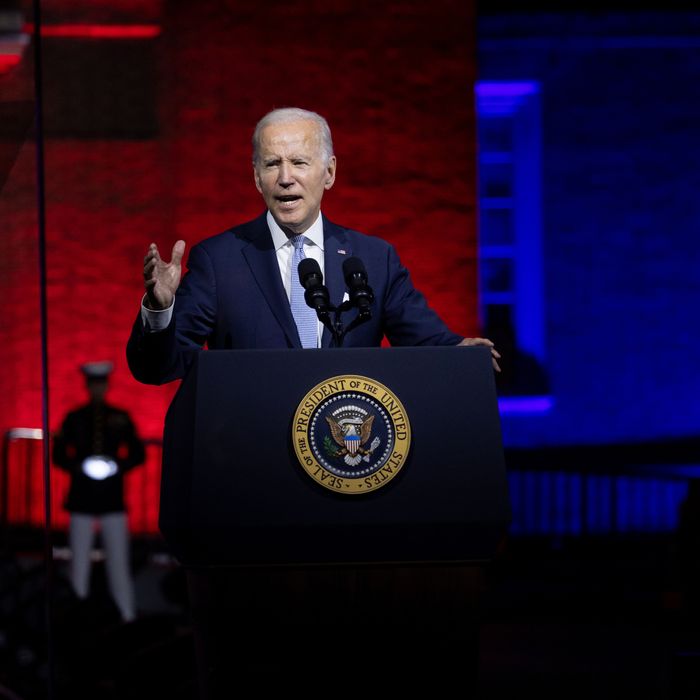 Biden speech trump democracy threat