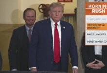 Trump immunity court appearance