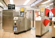 Subway mta fare gates