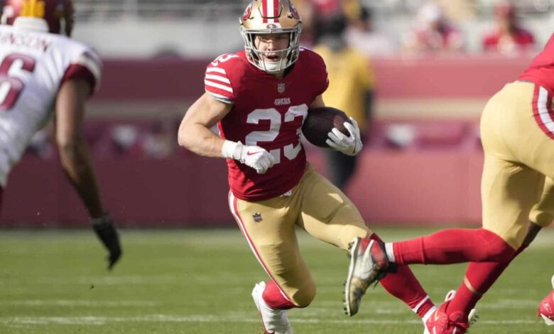 Christian mccaffrey 49ers super bowl chiefs