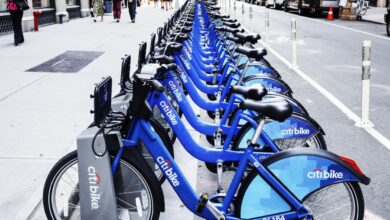 Bicicleta repartidor nueva york