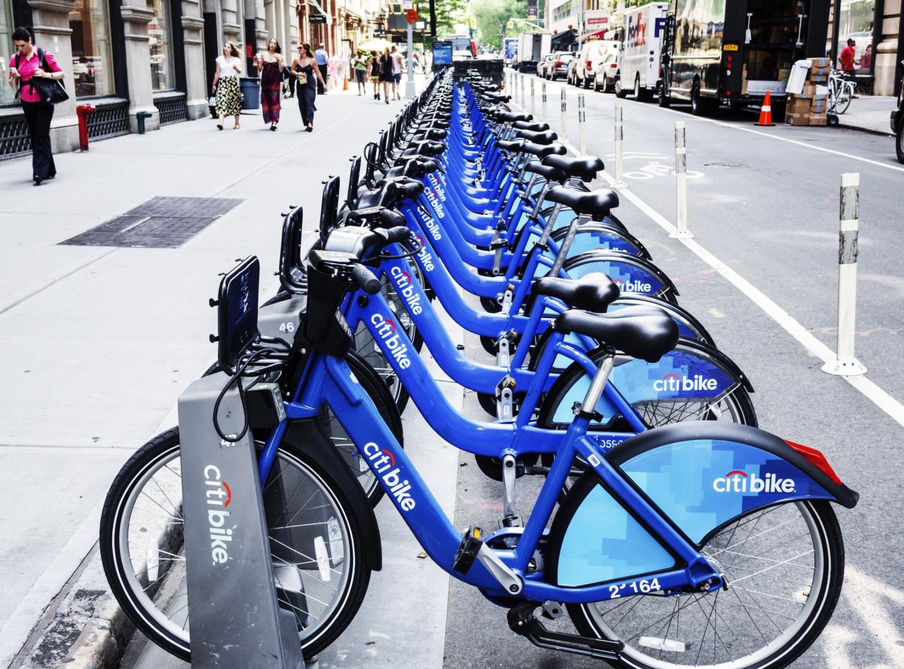 Bicicleta repartidor nueva york