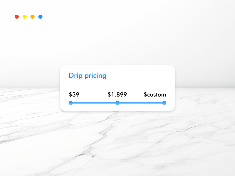 What is drip pricing