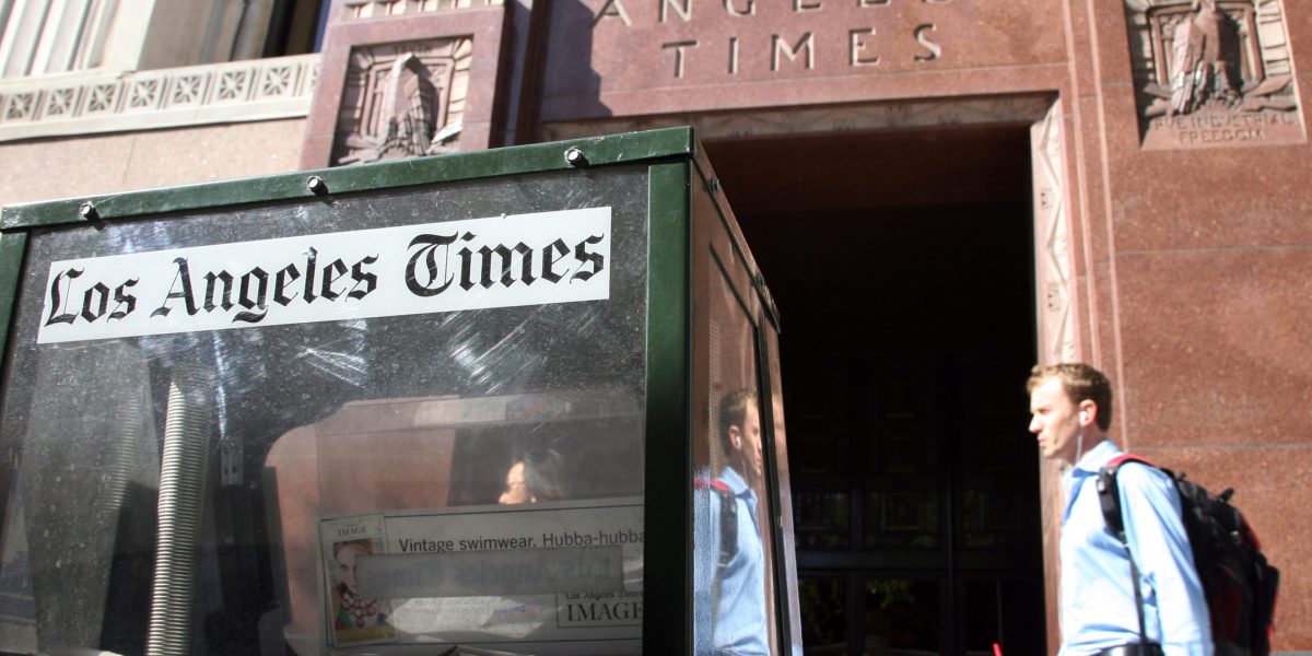 Los angeles times tensions cuts