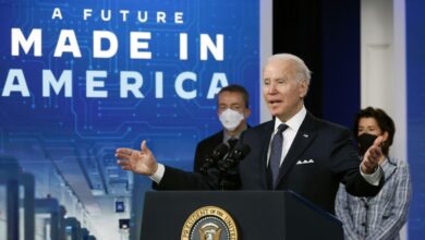 Semiconductor chips wall street biden