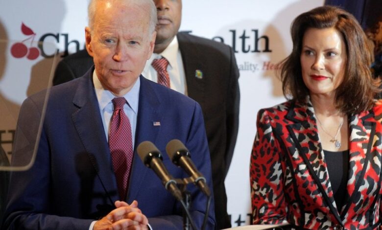 Gretchen whitmer michigan biden