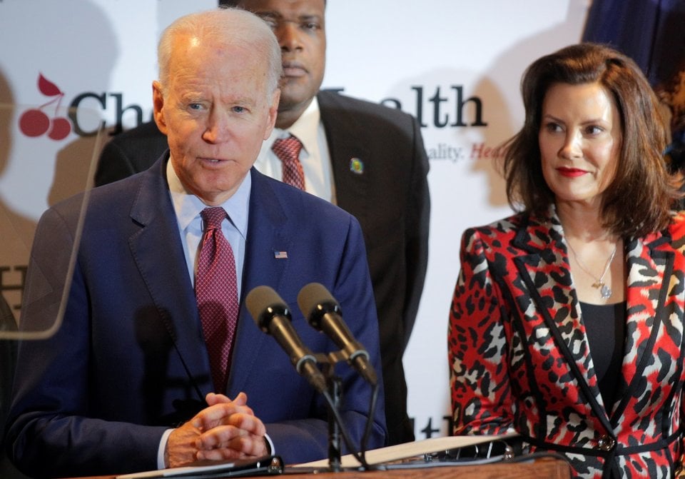 Gretchen whitmer michigan biden