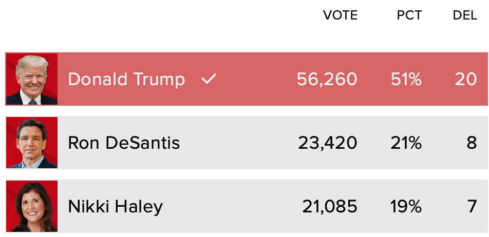 Iowa caucus vote counting