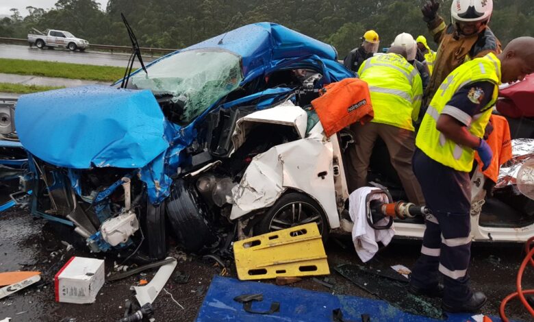 Queens car crash new years