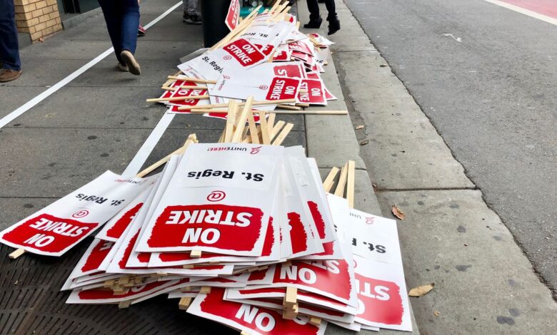 San francisco rent strike labor union