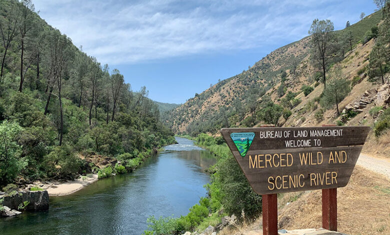 California merced river dry