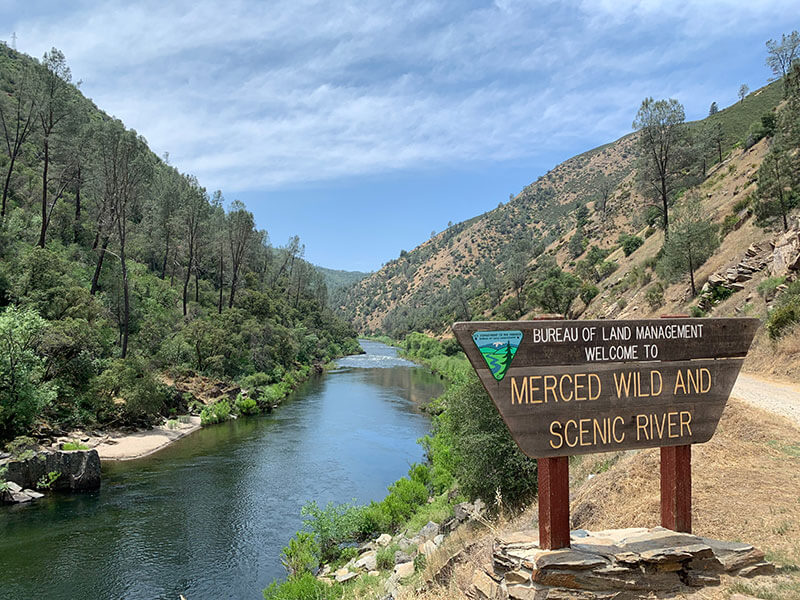 California merced river dry