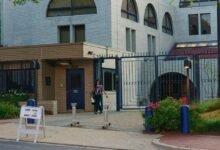 Muere fuego embajada israel washington