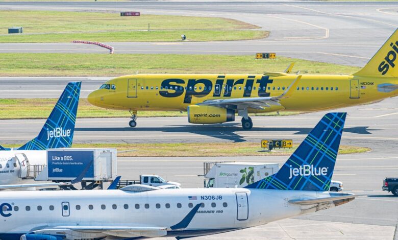 Jetblue spirit airlines acquisition