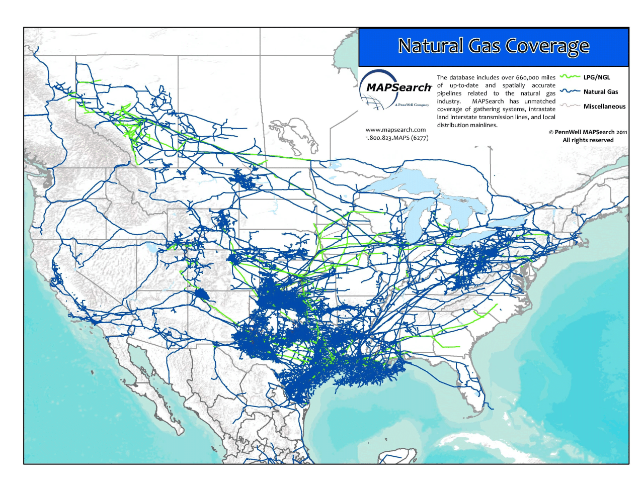 Natural gas pipeline south