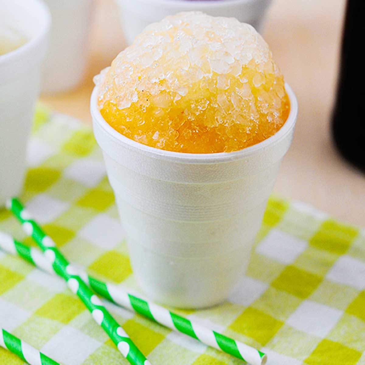 Shaved ice people places things