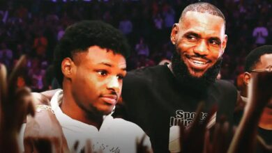 Lebron james comments bronny nba