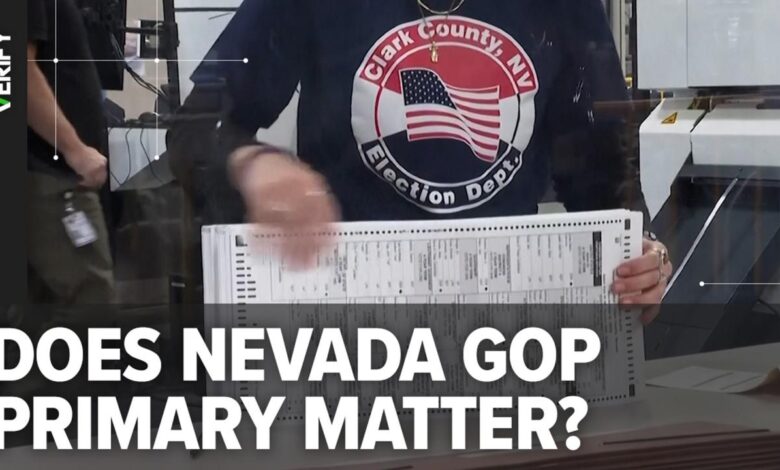 Nevada caucus primary explainer