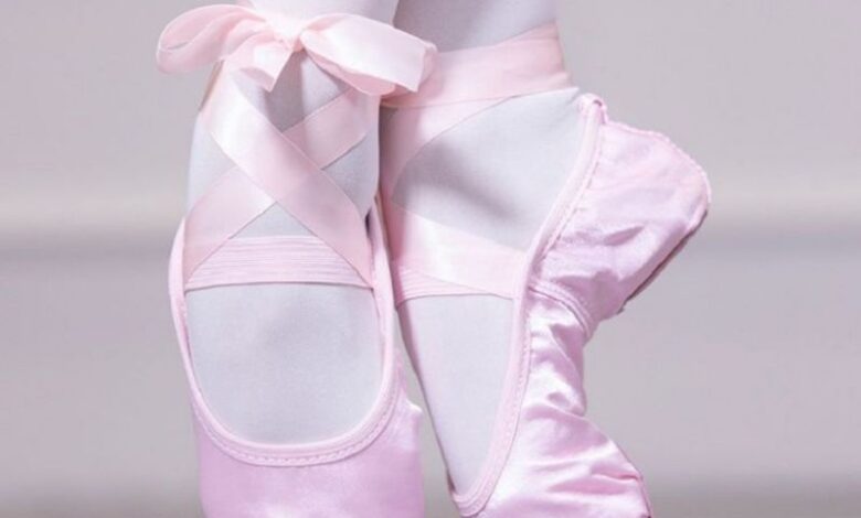 Salter house ballet flat shoe ribbon bow