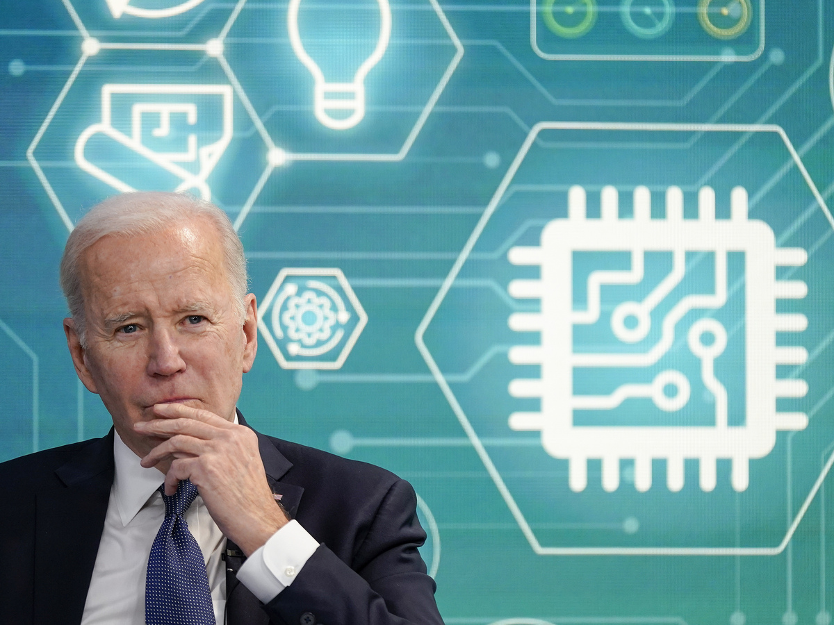 Semiconductor chips wall street biden