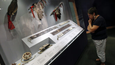 Native displays museums law