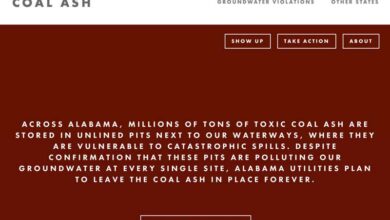 Alabama coal ash drinking impoundments downstream bigger