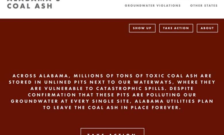 Alabama coal ash drinking impoundments downstream bigger