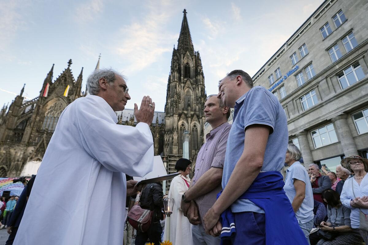 Vatican pope lgbtq blessings