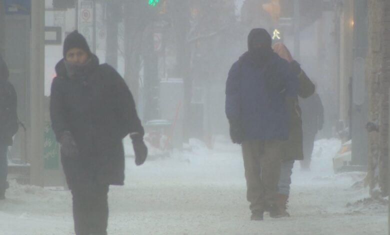 Tormenta de nieve california