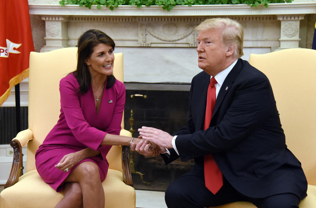 Nikki haley donald trump