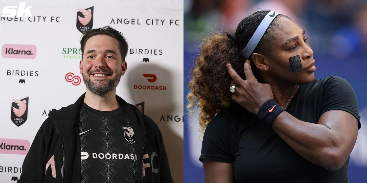 Trading cards serena williams alexis ohanian