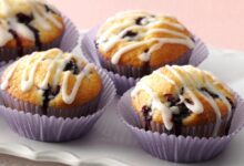 Best lemon blueberry muffins