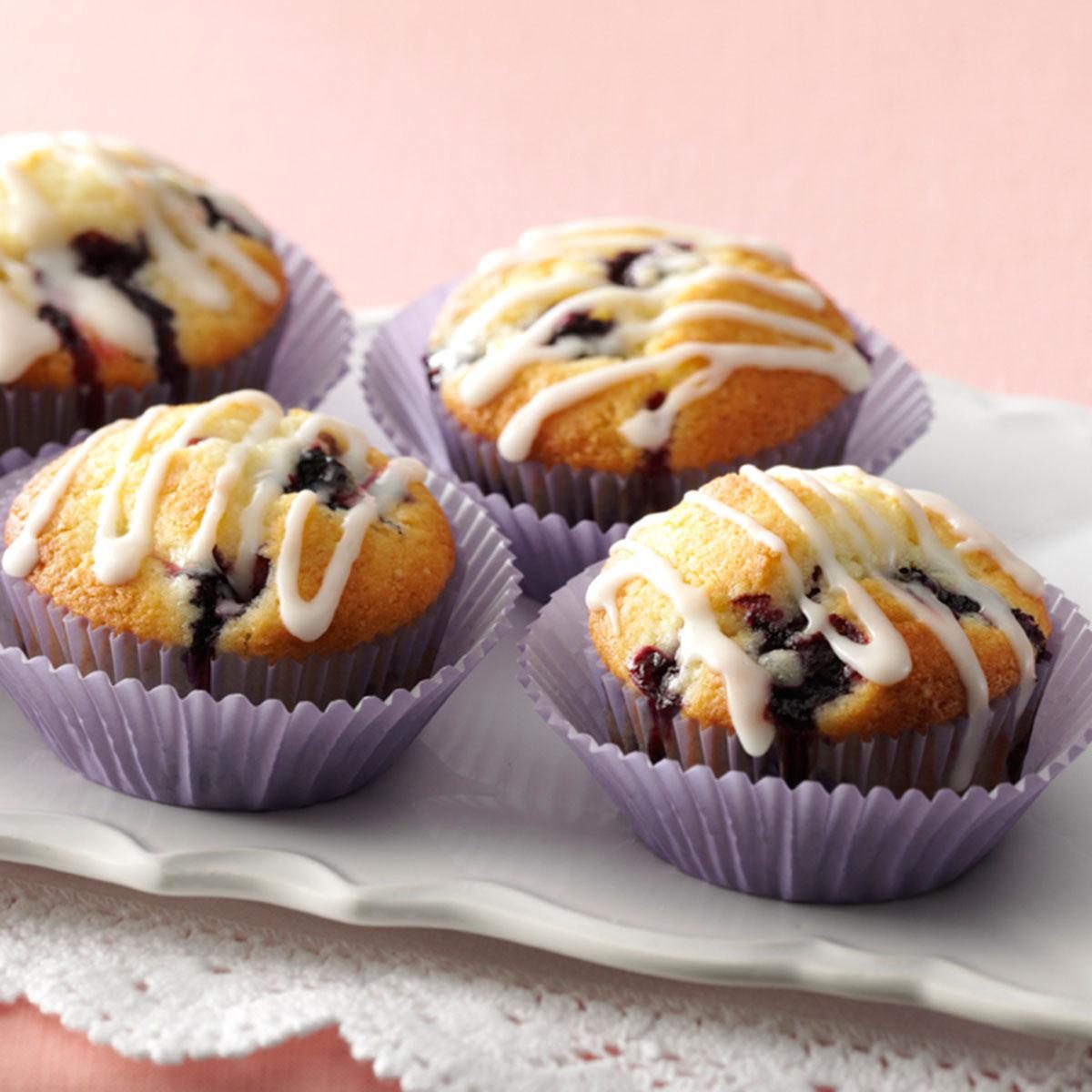 Best lemon blueberry muffins