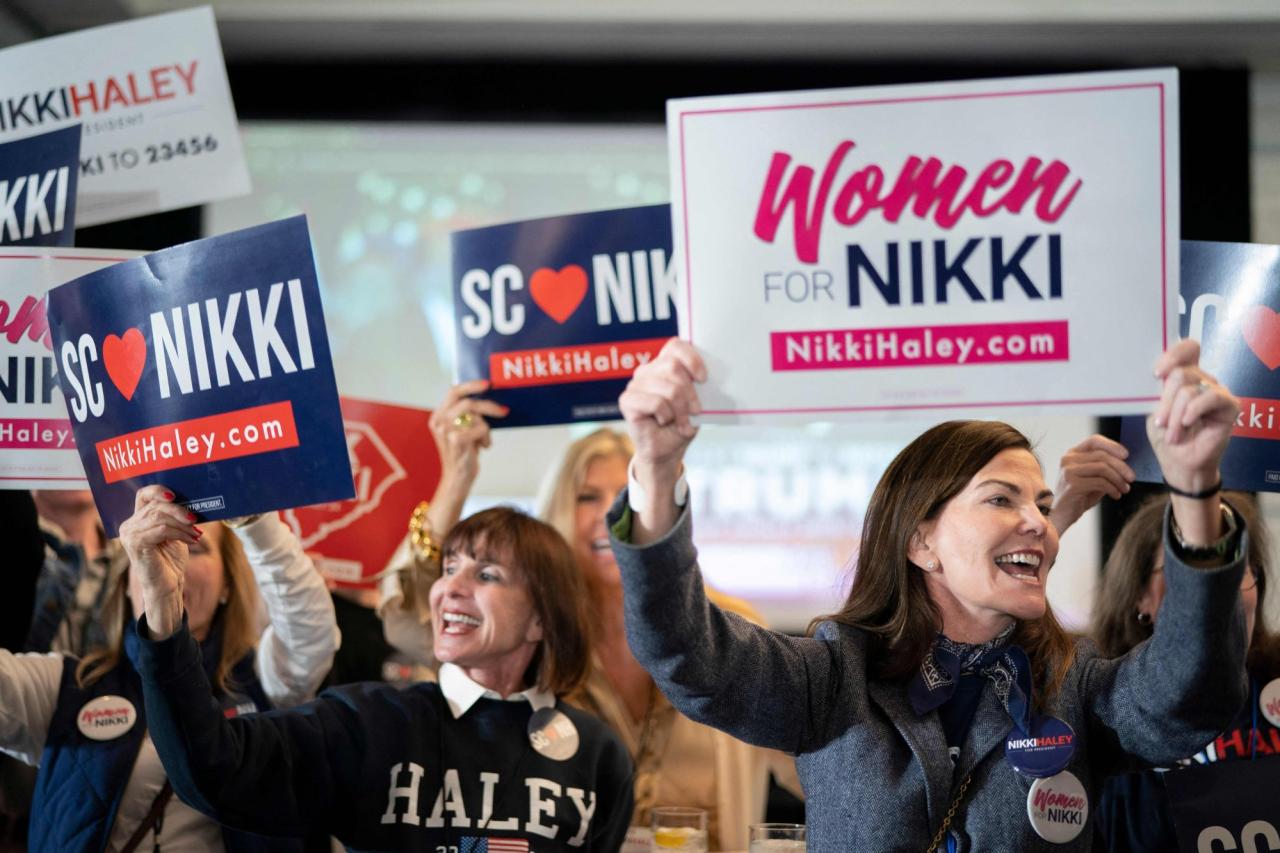 Nikki haley trump south carolina republican primary