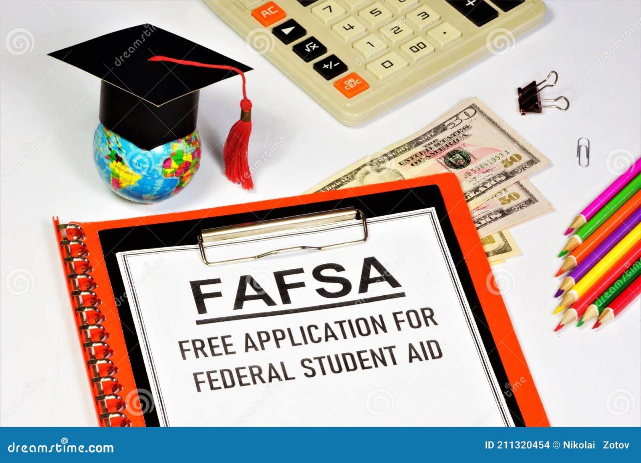 College student aid fafsa