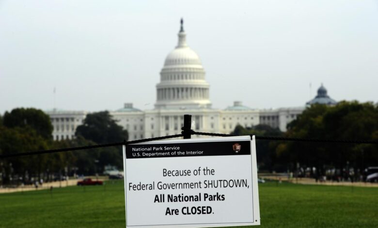 Spending impasse partial shutdown