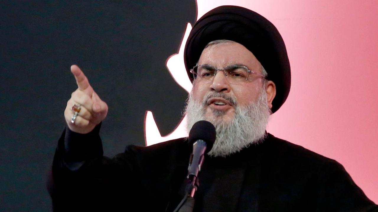 Hezbollah hassan nasrallah gaza war peace