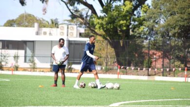 Major league soccer coachella training